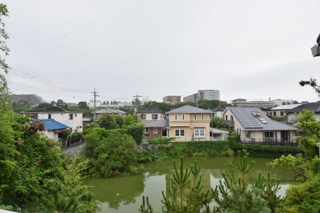 【大阪狭山市池尻自由丘のアパートの眺望】