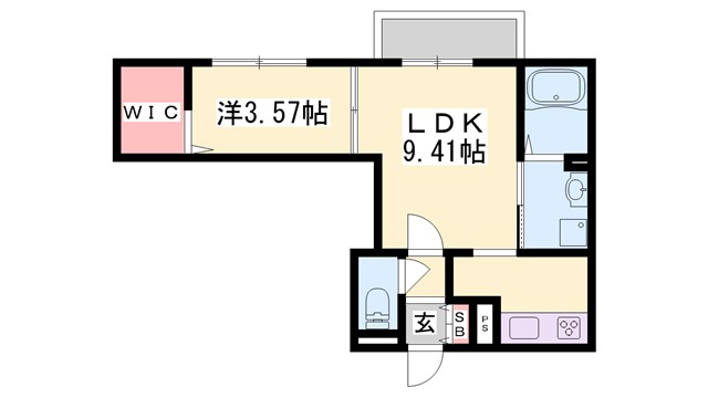 クロス52の間取り