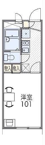 【京都市上京区蛭子町のアパートの間取り】