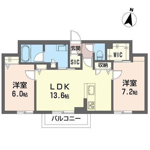 ミュゲの間取り