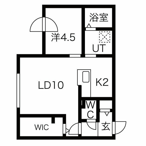 【Bellagio　tsukisamuの間取り】