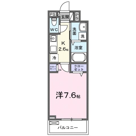 甲賀市水口町本町のアパートの間取り