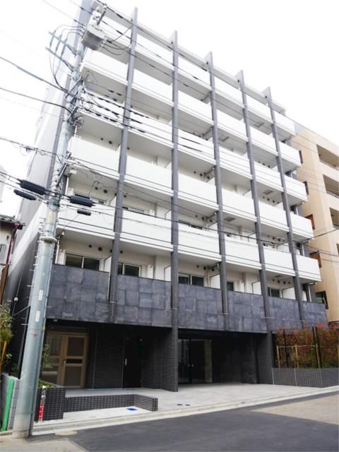 横浜市青葉区市ケ尾町のマンションの建物外観