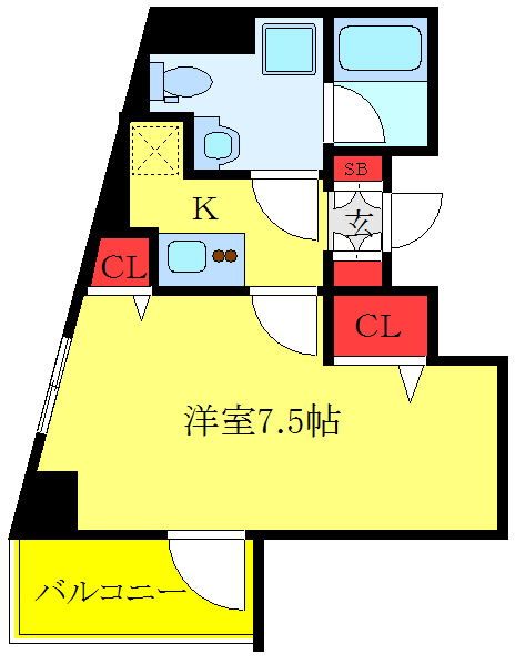 【プレセダンヒルズ王子神谷駅前の間取り】