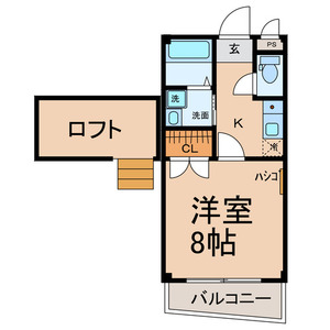 コーポ桜井Ａの間取り