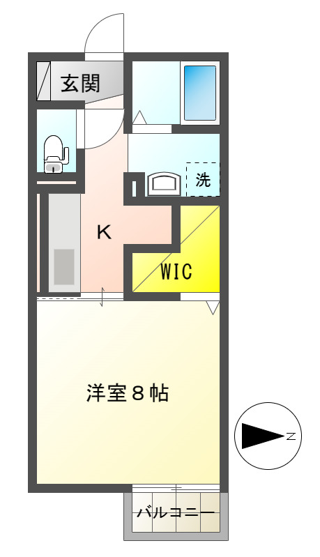 RESIDENCE明神の間取り