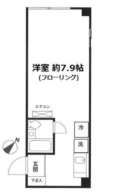 エステート門屋の間取り