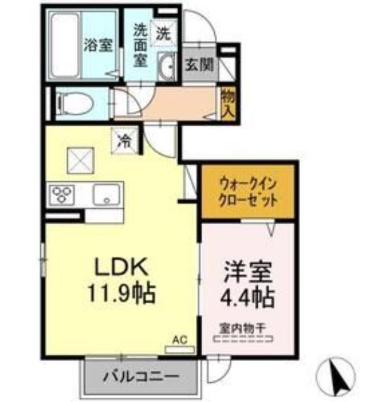 プラスパーの間取り