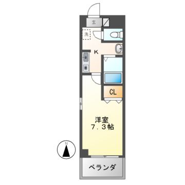 プルミエ千成の間取り