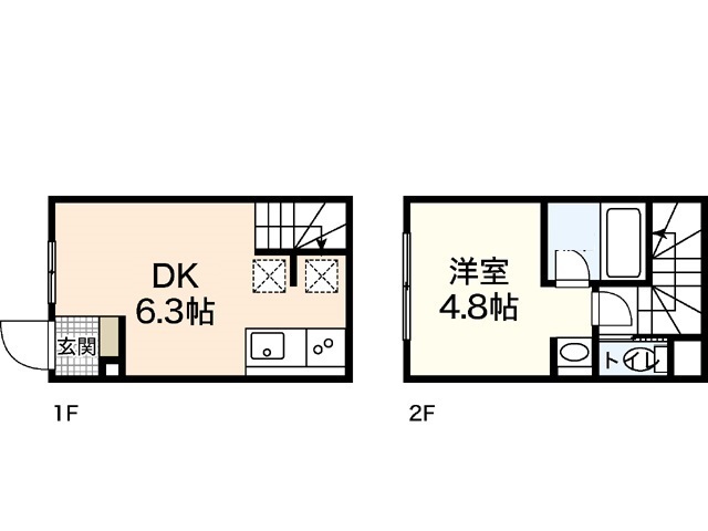 ユークレース己斐西の間取り