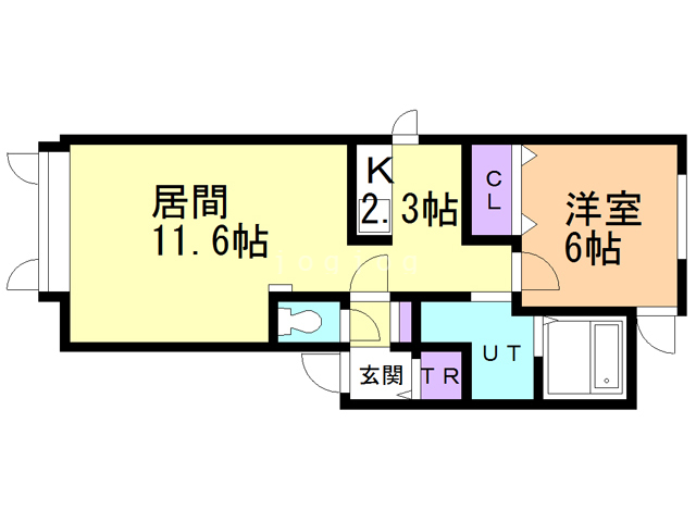 アルバIの間取り