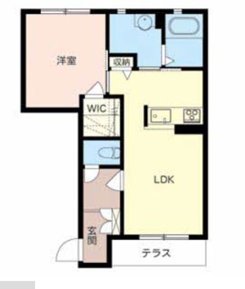 小野市上本町のアパートの間取り