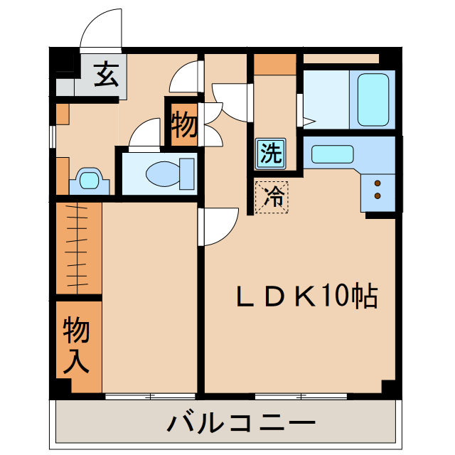 リッチモンドノースビーチの間取り