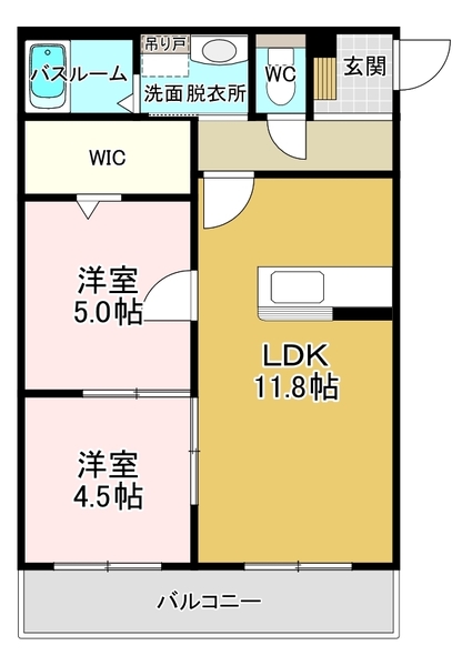 アムール下沖の間取り