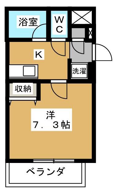 サンシティ烏丸高辻の間取り