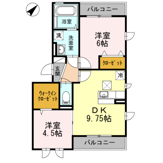 アクアサイドの間取り