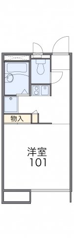 レオパレスビクトリーIIの間取り