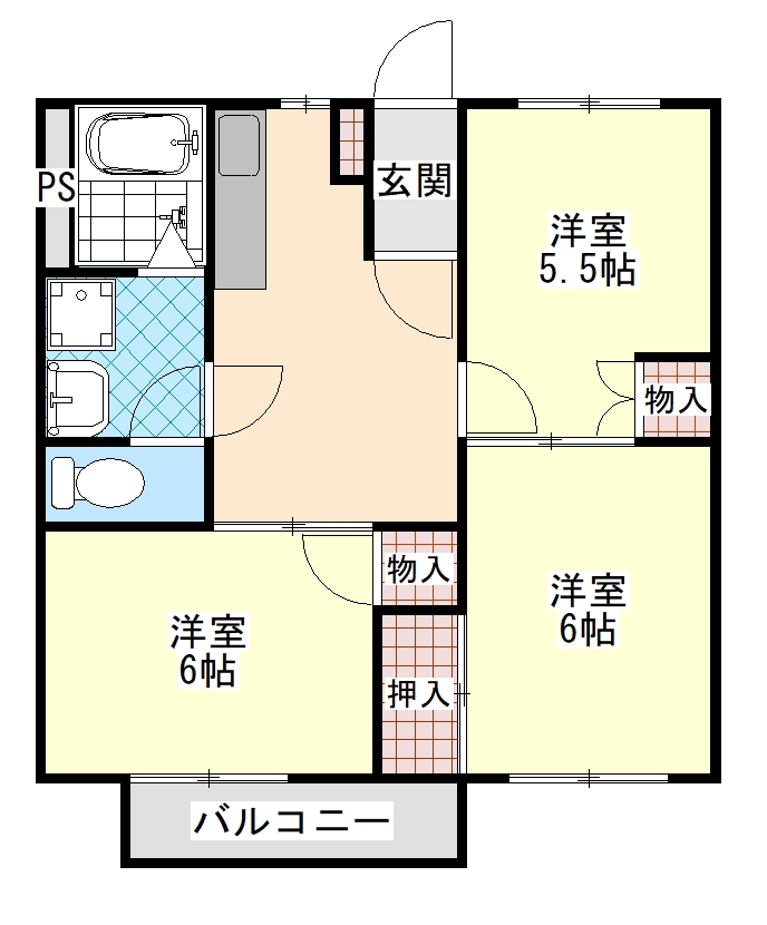 メゾン・ハイの間取り