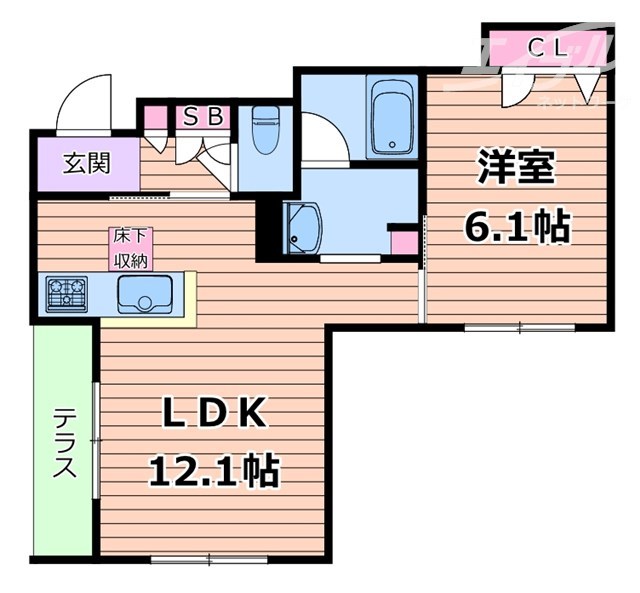 オークレストの間取り