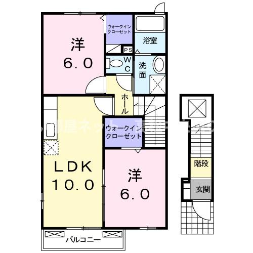 グランド　フィールドＣの間取り