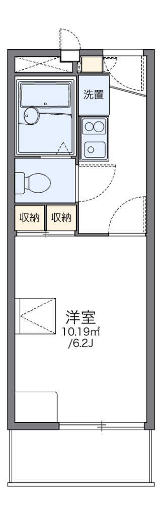 レオパレスグラン　ビュイッソンの間取り