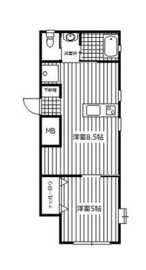 ラロット駒込の間取り