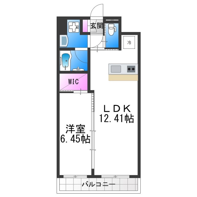 プレジオ帝塚山の間取り