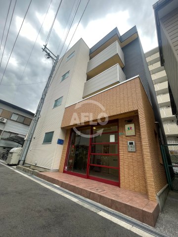 大阪市阿倍野区松崎町のマンションの建物外観