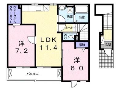 スマイリーの間取り