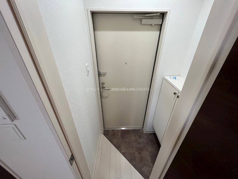 玄関　※同時施工例