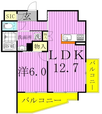 BrilliantViewCentralPark　～ブリリアントビュー運Ｂ141街区1の間取り