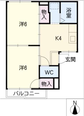 リライアンス桜の間取り