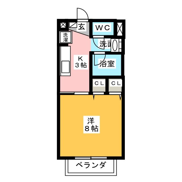 ＦＬＡＴ　ＯＮＥの間取り