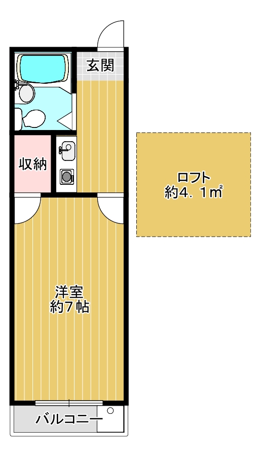 レジデンス祐天寺の間取り