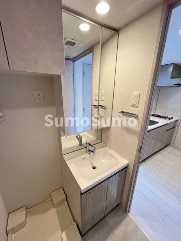 洗面設備　洗面所です