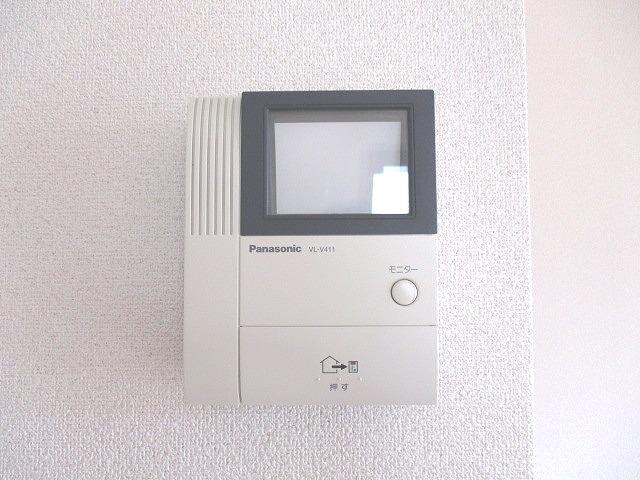 セキュリティ　モニター付きインターホン（イメージ）