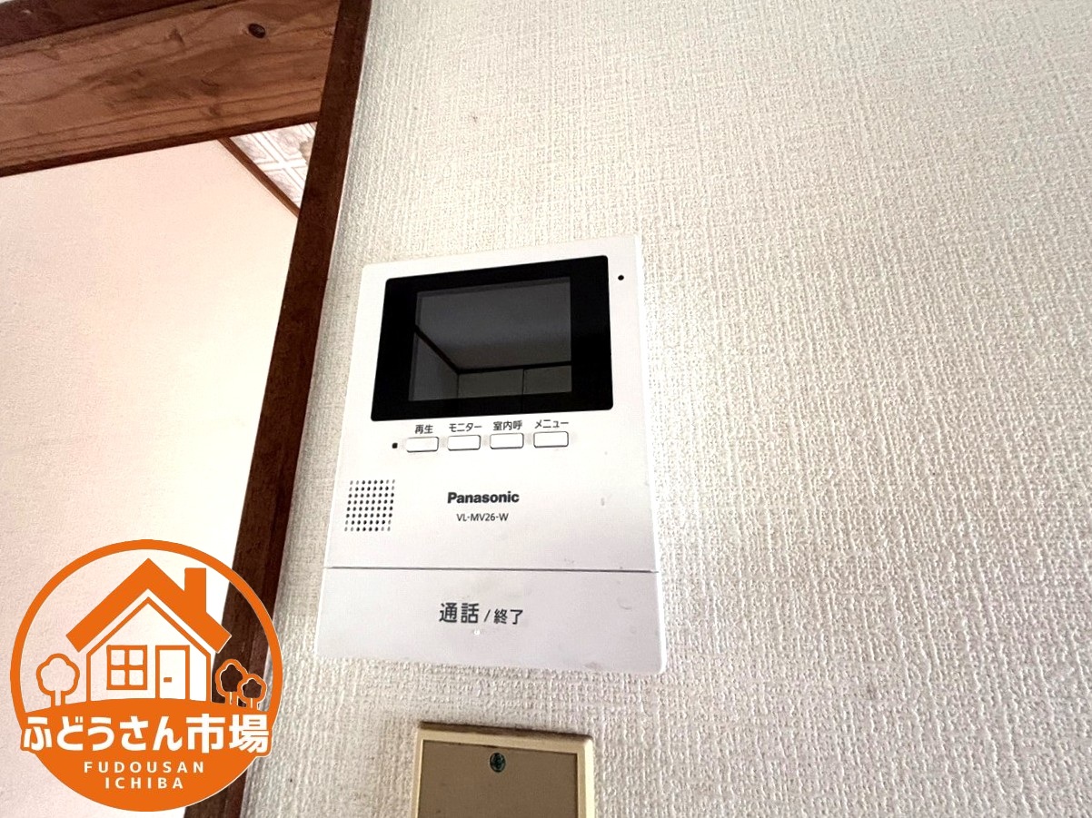 セキュリティ　安心のTVモニターホン付き