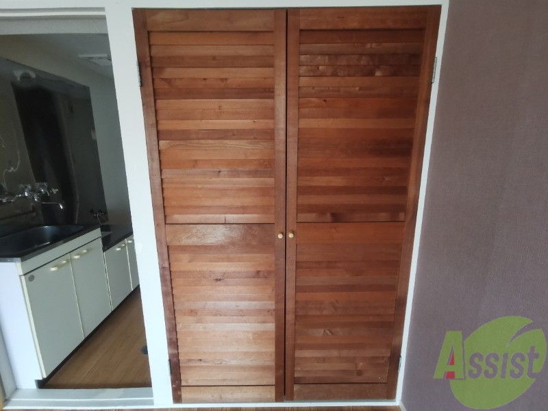 収納　クローゼットがありました。お洋服や荷物はここへ