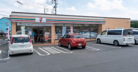 コンビニ　セブンイレブン 羽村栄町1丁目店（コンビニ）まで45m
