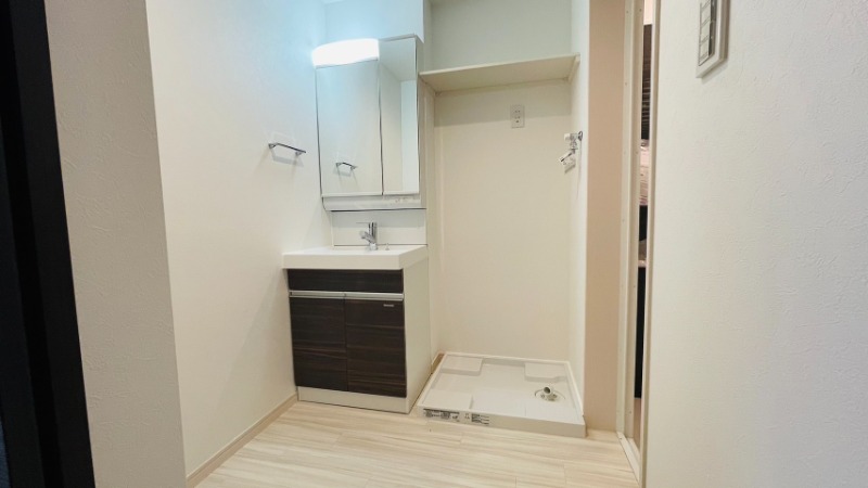 洗面設備　※モデルルーム写真　現況優先