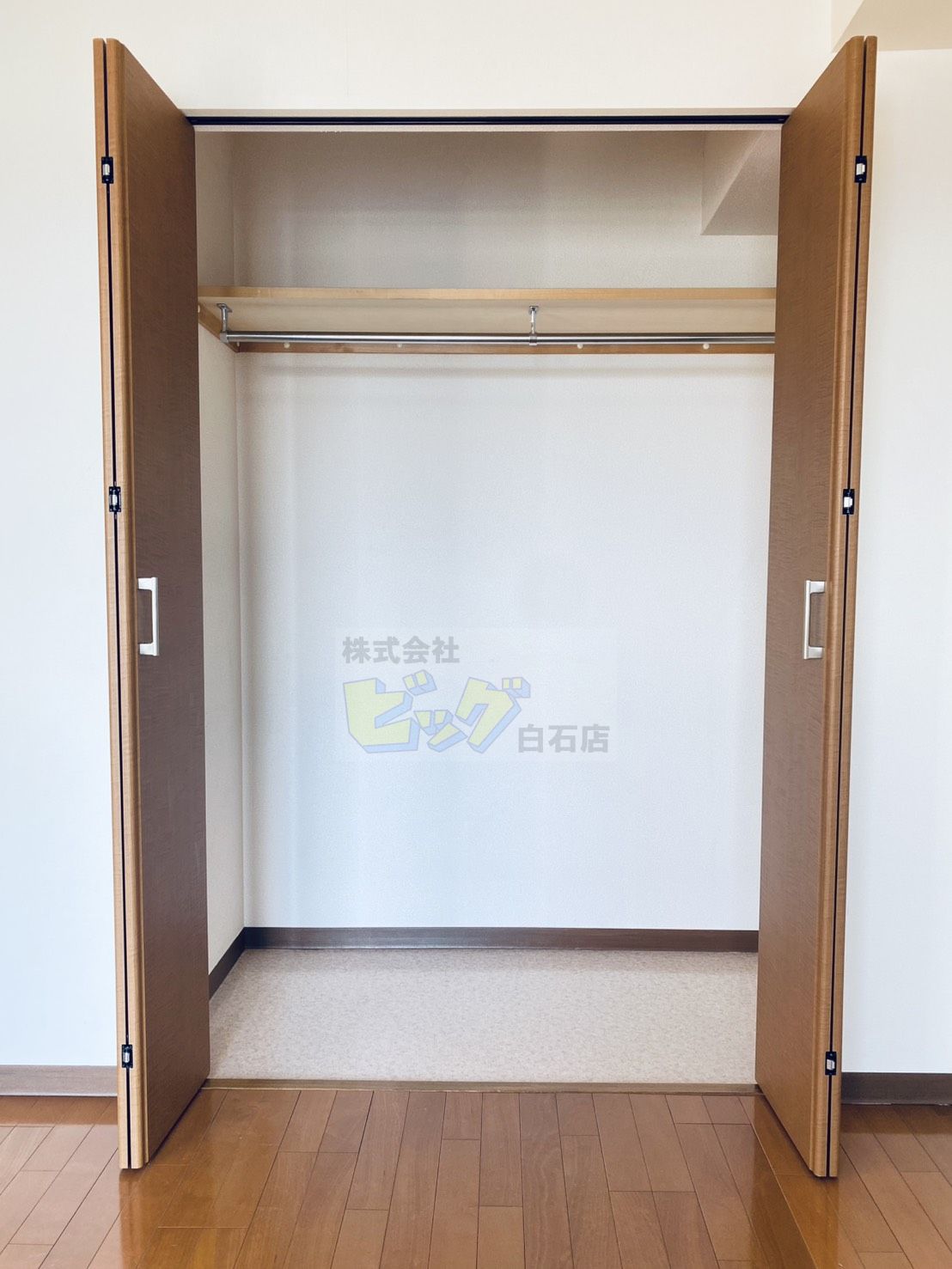 収納　広々ウォークインクローゼット完備しています♪