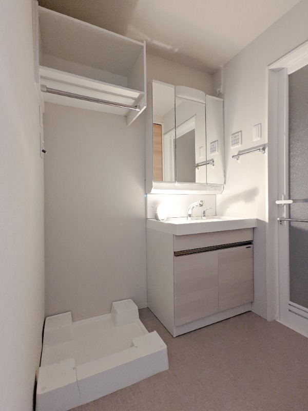 洗面設備　図面と現状に相違がある場合には現状を優先