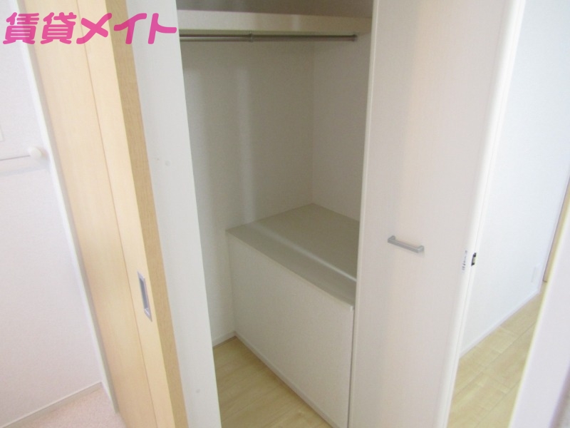 収納　同タイプ部屋写真です。