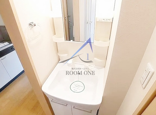 洗面設備　洗面台です。