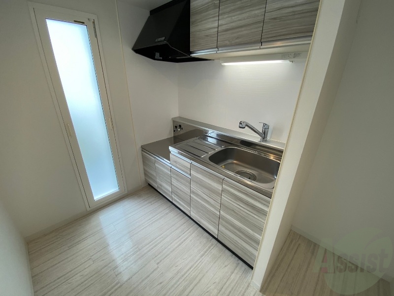 キッチン　キッチンはスペースも広々していて使いやすそうですよ！