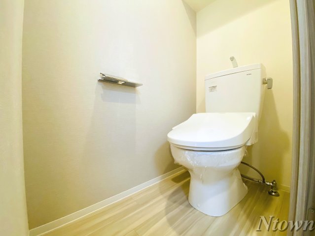 トイレ　ゆったりとした空間のトイレです