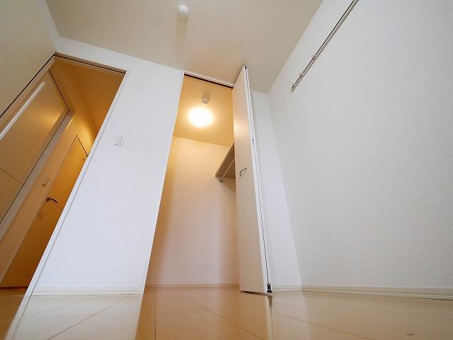 収納　十分な収納スペースがあります