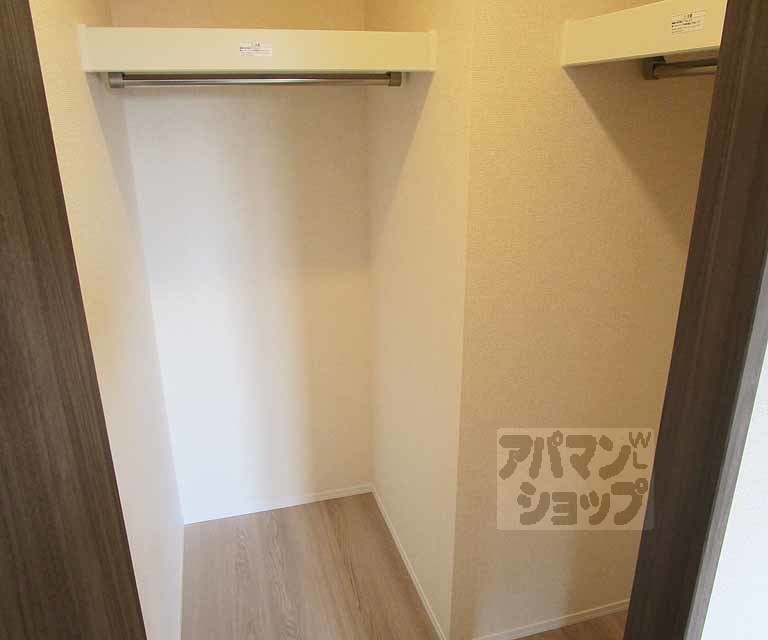 収納　３０２号室の写真です。