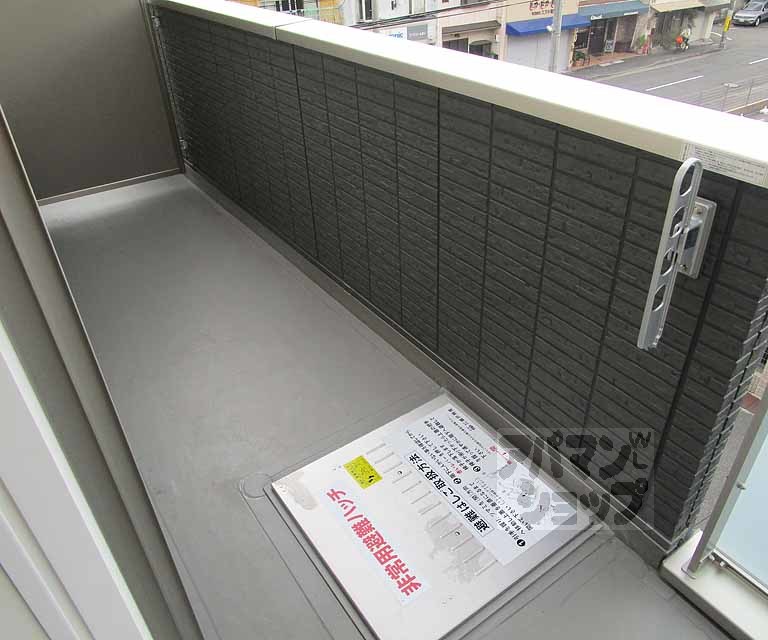 バルコニー　３０２号室の写真です。