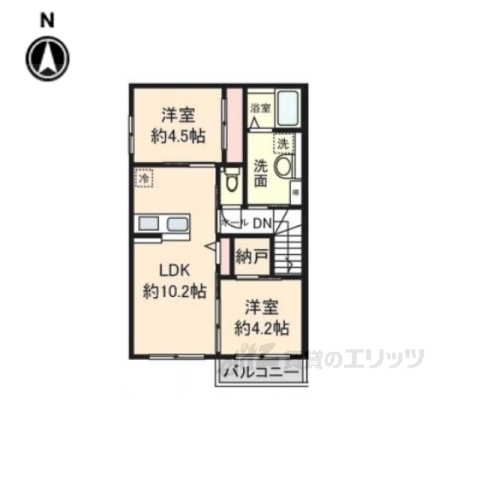 CasaUnoの間取り写真